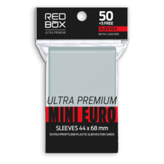 Folios Red Box Ultra Premium Mini Euro (44 x 68mm) - 55 unidades